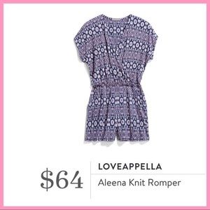 STITCH FIX | Loveappella “Aleena” Printed Romper